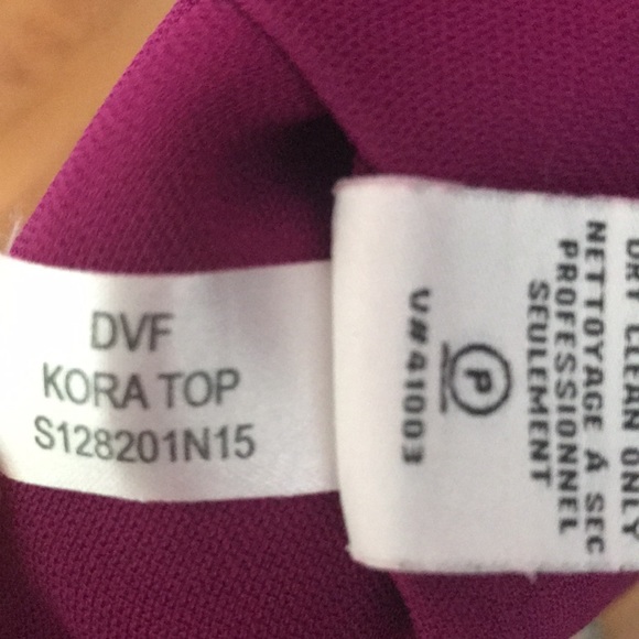 DVF “Kora” Top - RARE COLOR - Medium, EUC - Picture 7 of 7